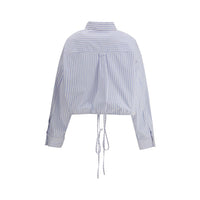 Alexander Wang Cropped striped Shirt