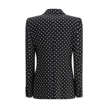 Valentino Polka dot single-breasted Blazer