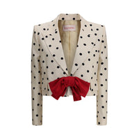 Valentino Polka dot shantung Blazer