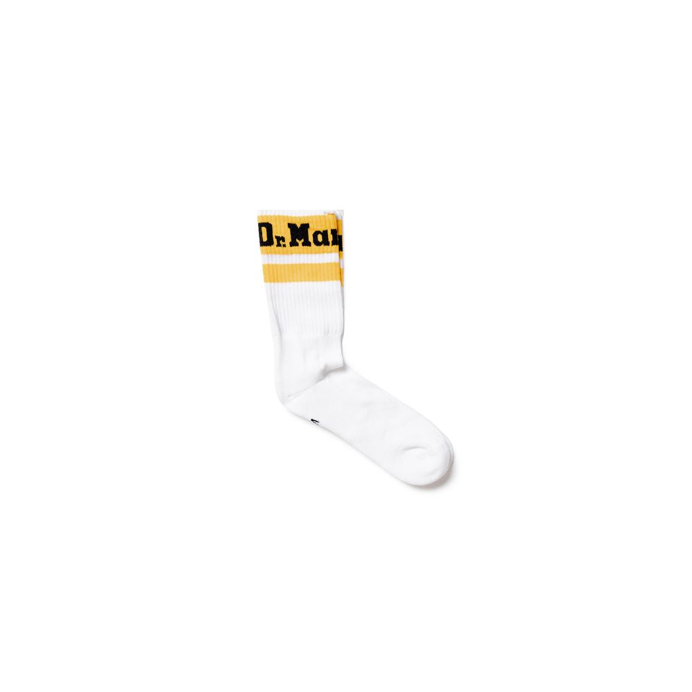 Dr. Martens White Cotton Sock