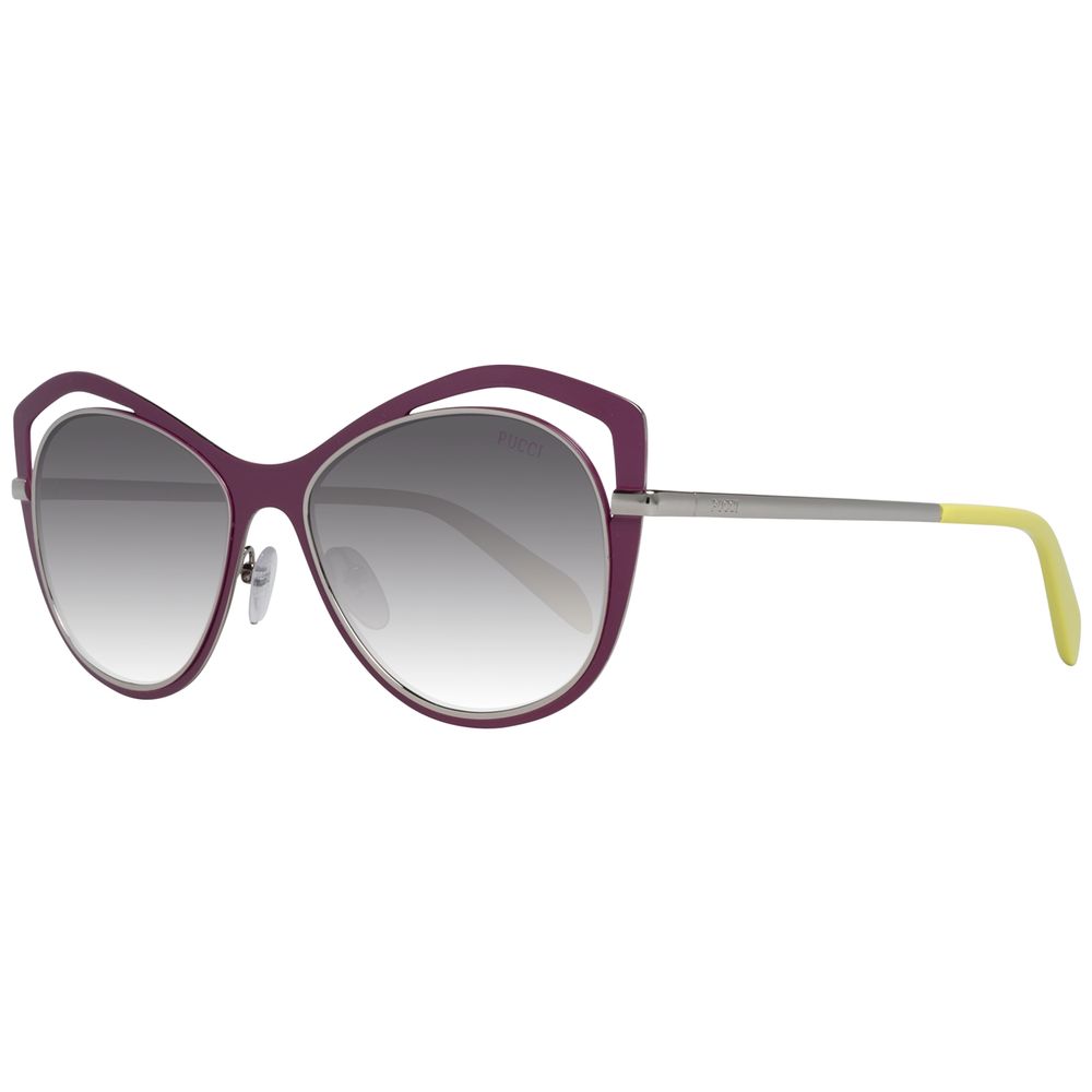 Emilio Pucci Purple Metal Sunglasses