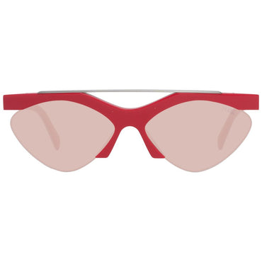 Emilio Pucci Red Metal Sunglasses