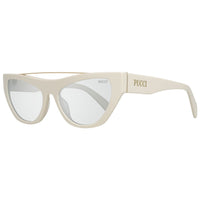 Emilio Pucci White Metal Sunglasses