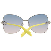 Emilio Pucci Gray Metal Sunglasses