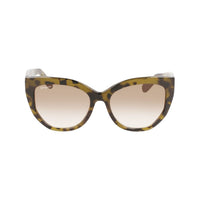 Ferragamo Brown Acetate Sunglasses