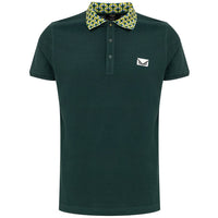 Fendi Green Cotton Polo Shirt