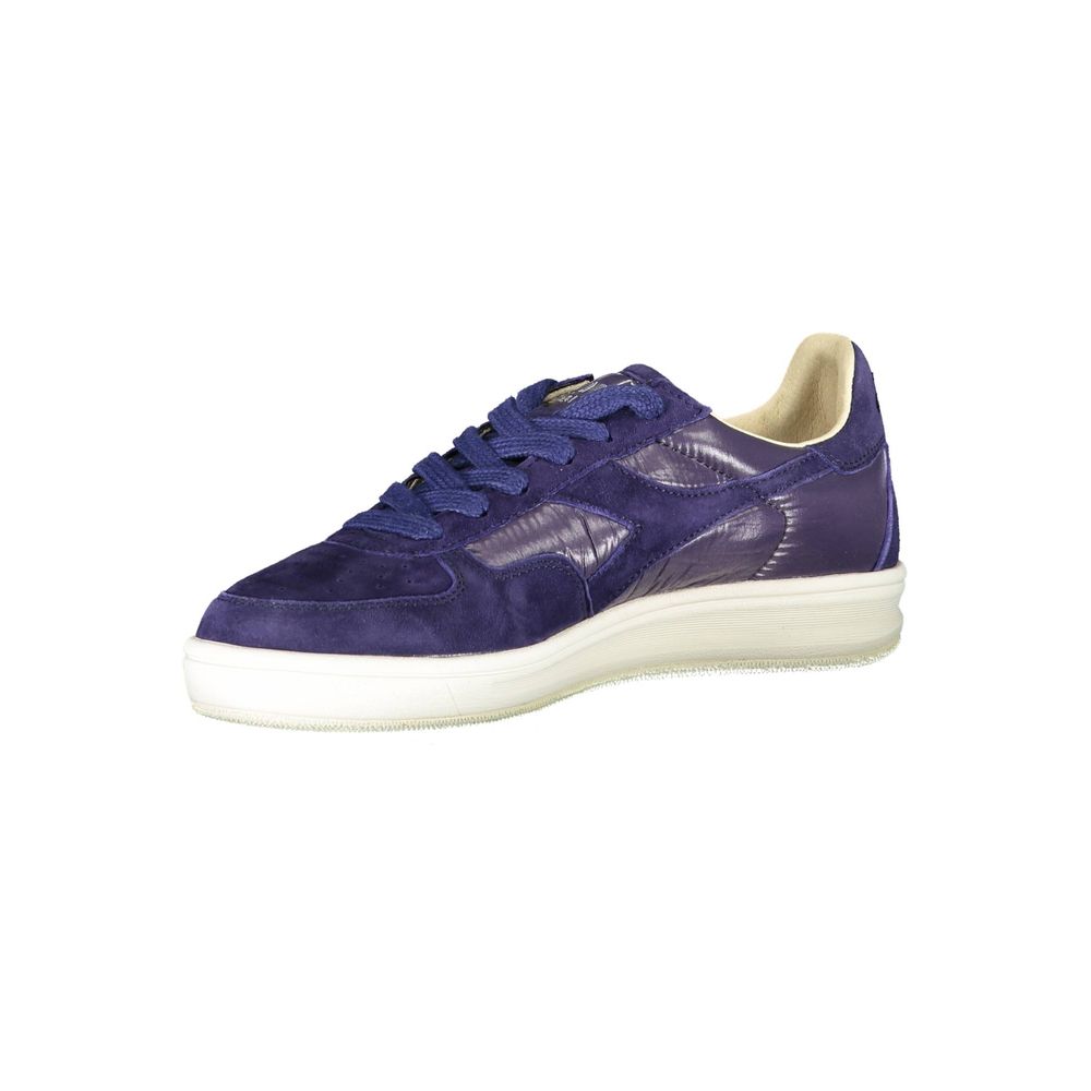 Diadora Blue Leather Women Sneaker