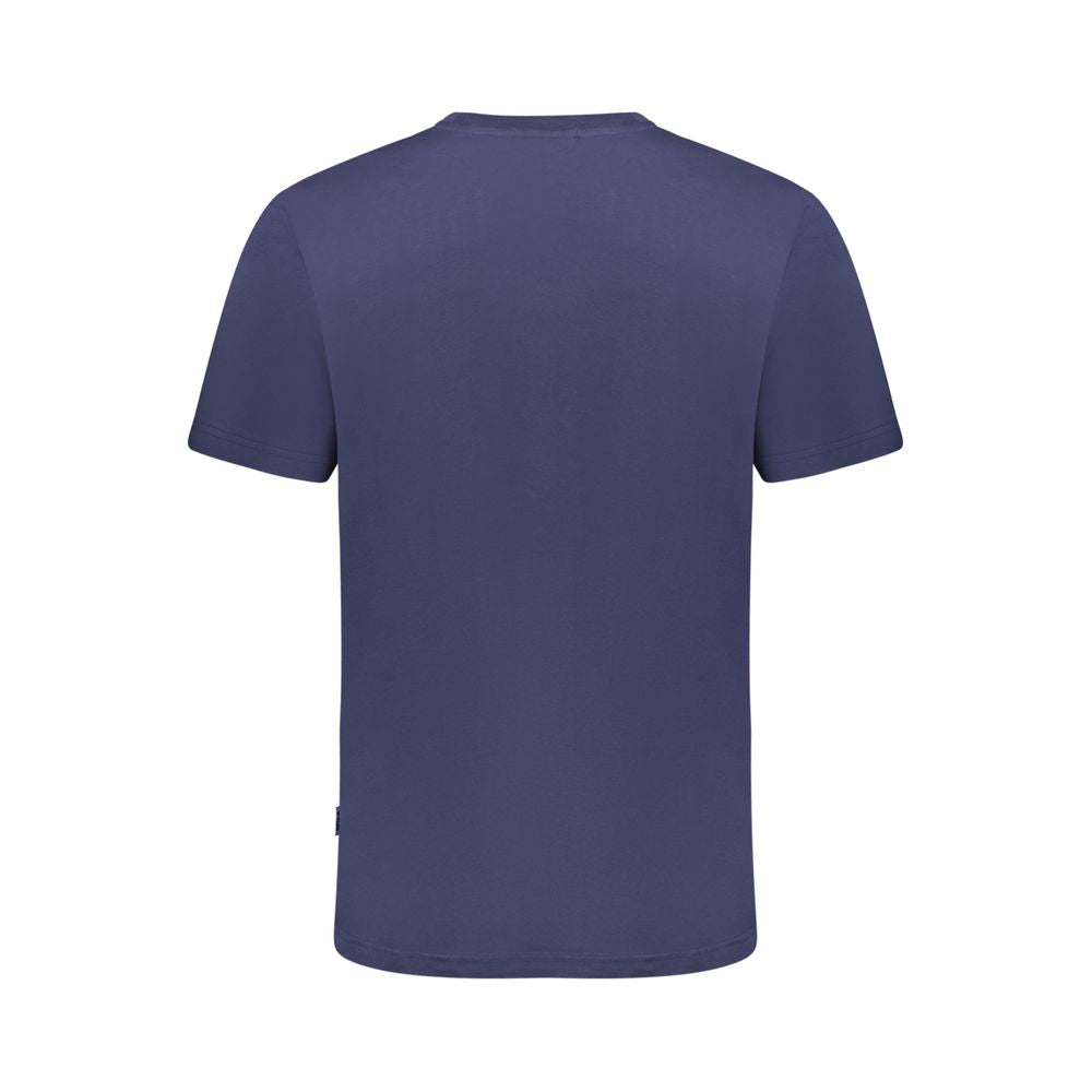 Fila Blue Cotton Men T-Shirt