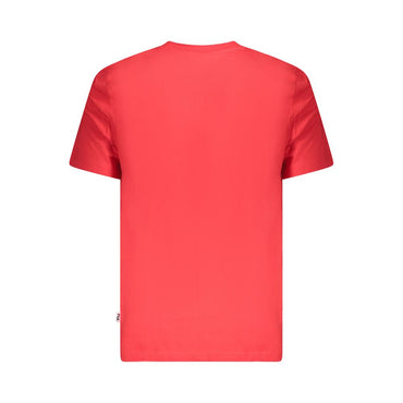 Fila Red Cotton Men T-Shirt