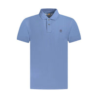 Timberland Blue Cotton Men Polo Shirt