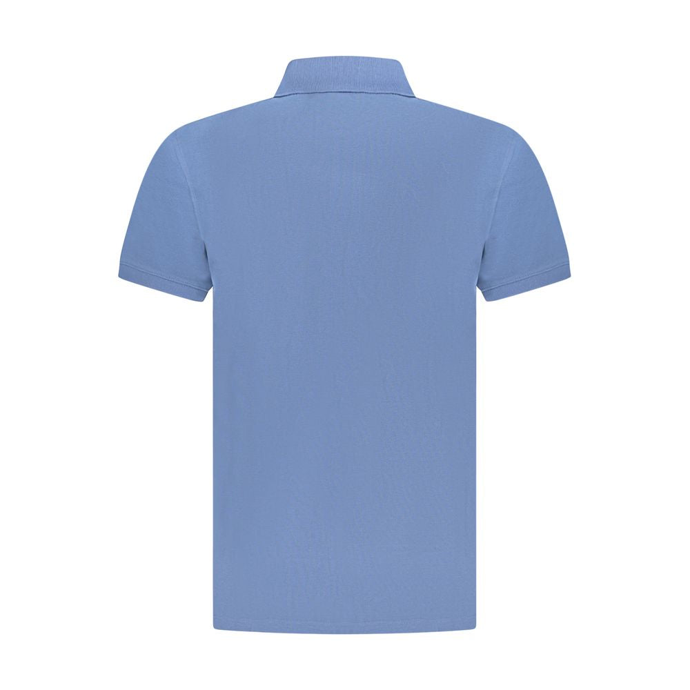 Timberland Blue Cotton Men Polo Shirt