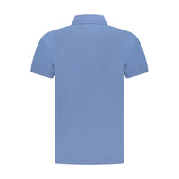 Timberland Blue Cotton Men Polo Shirt