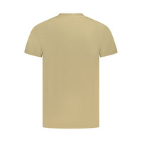 Timberland Beige Cotton Men T-Shirt