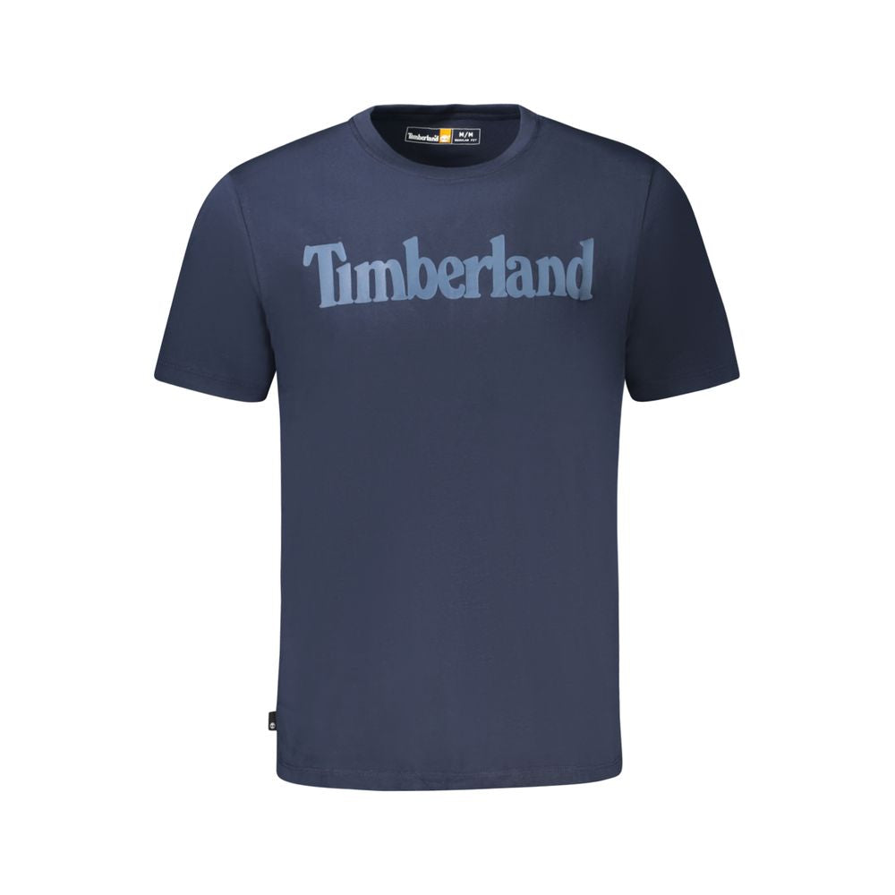 Timberland Blue Cotton T-Shirt