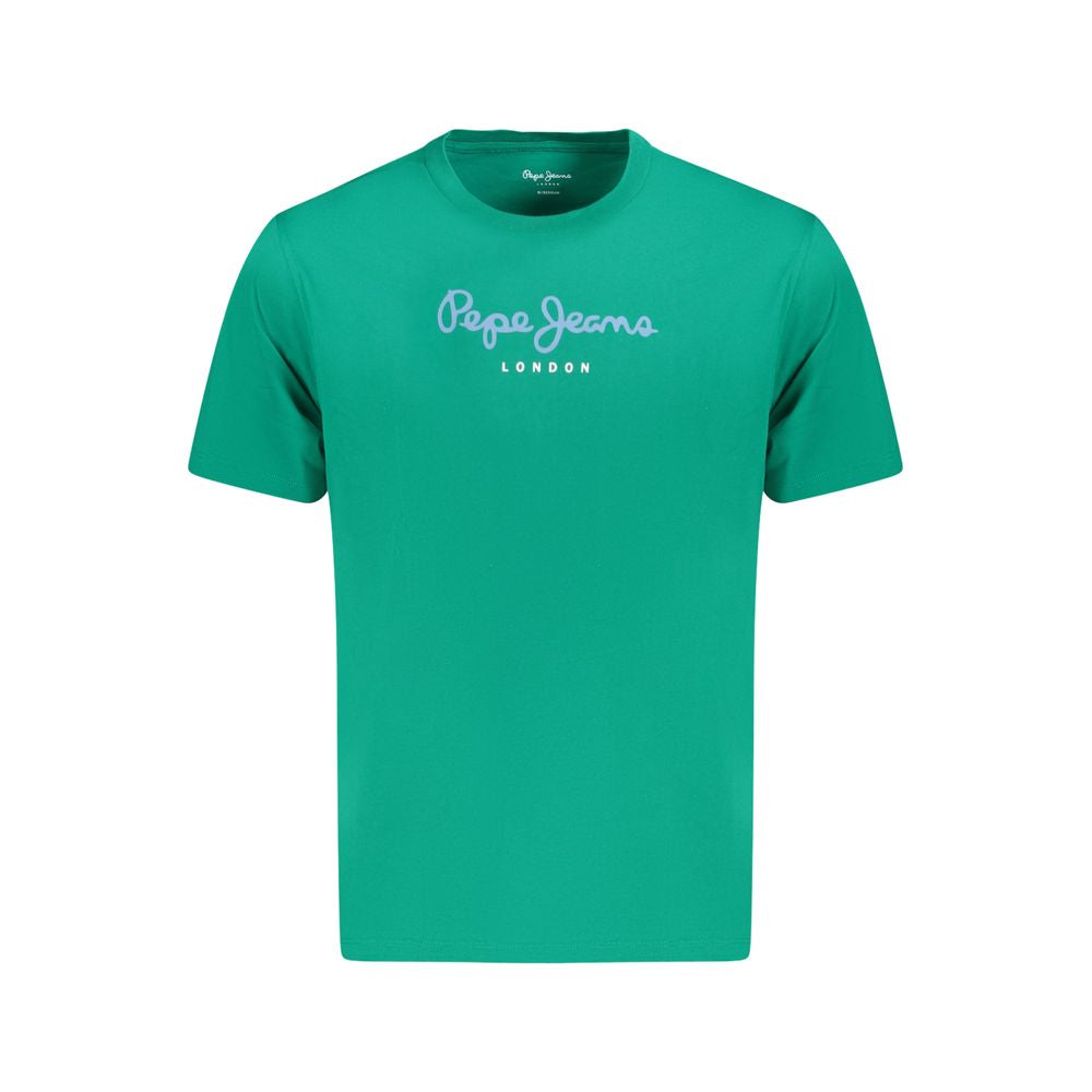 Pepe Jeans Green Cotton T-Shirt