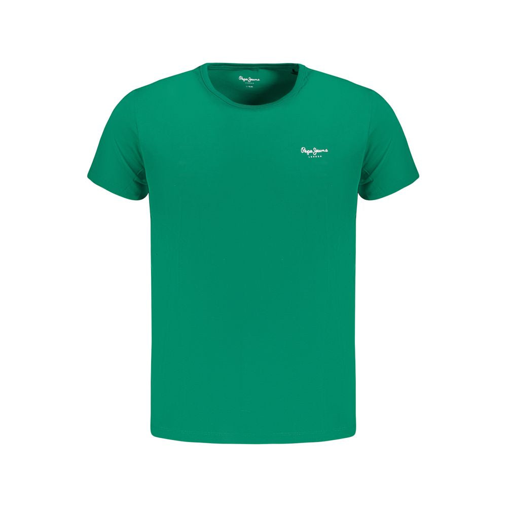 Pepe Jeans Green Cotton T-Shirt