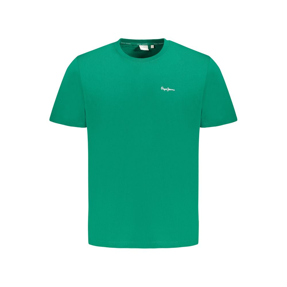 Pepe Jeans Green Cotton T-Shirt