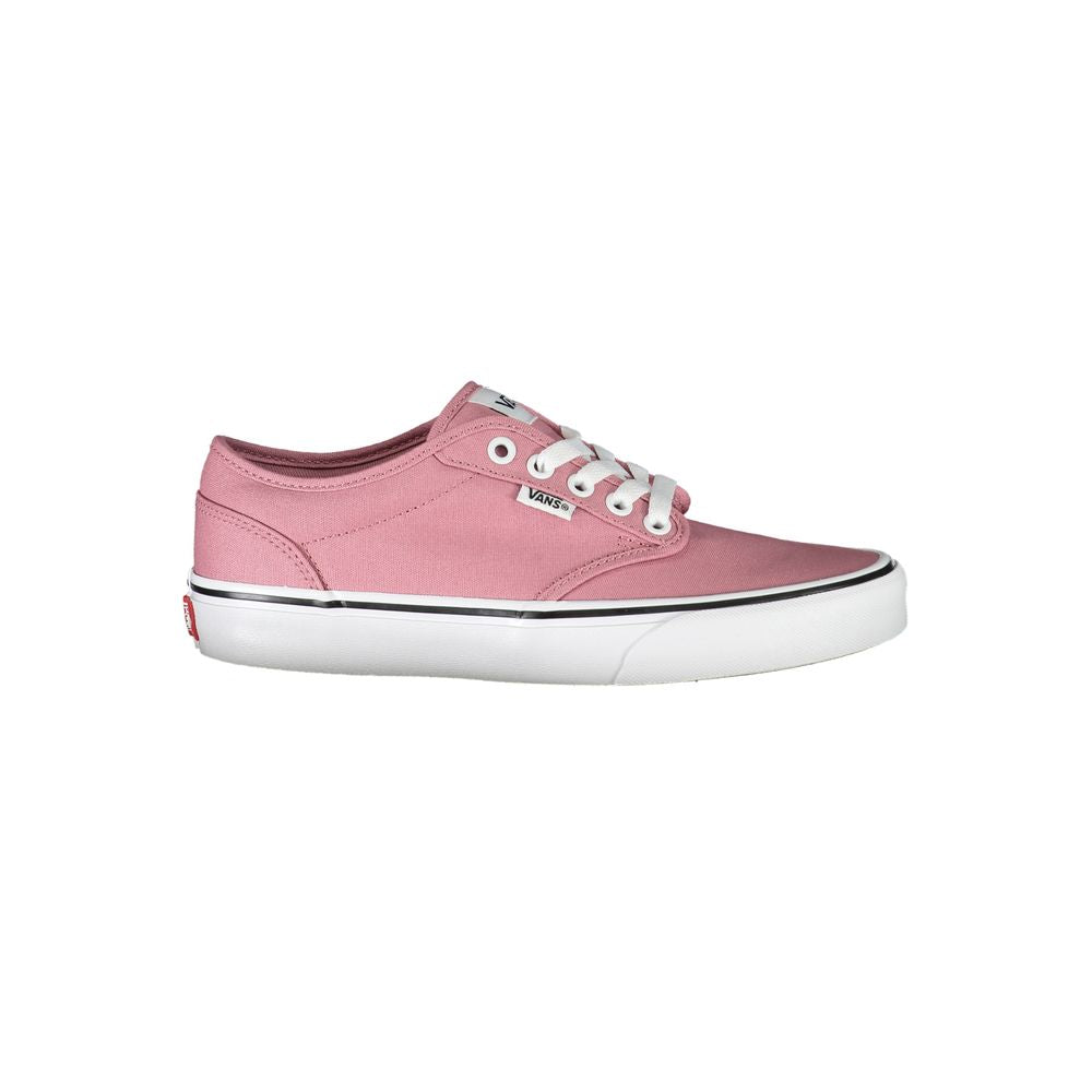 Vans Chic Pink Sneakers with Contrast Laces