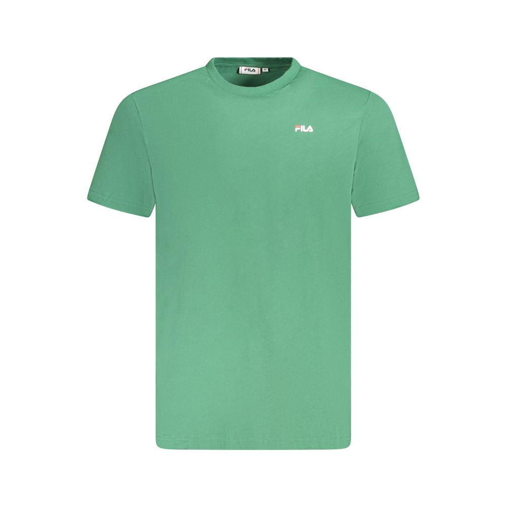 Fila Green Cotton Men T-Shirt