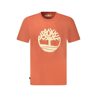 Timberland Brown Cotton T-Shirt