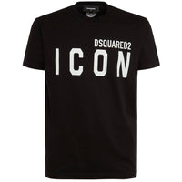 Dsquared² Black Cotton T-Shirt