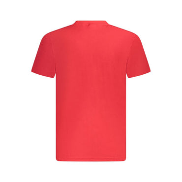 Fila Red Cotton Unisex T-Shirt