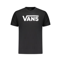 Vans Black Cotton T-Shirt