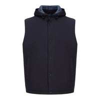 Herno Blue Nylon Vest