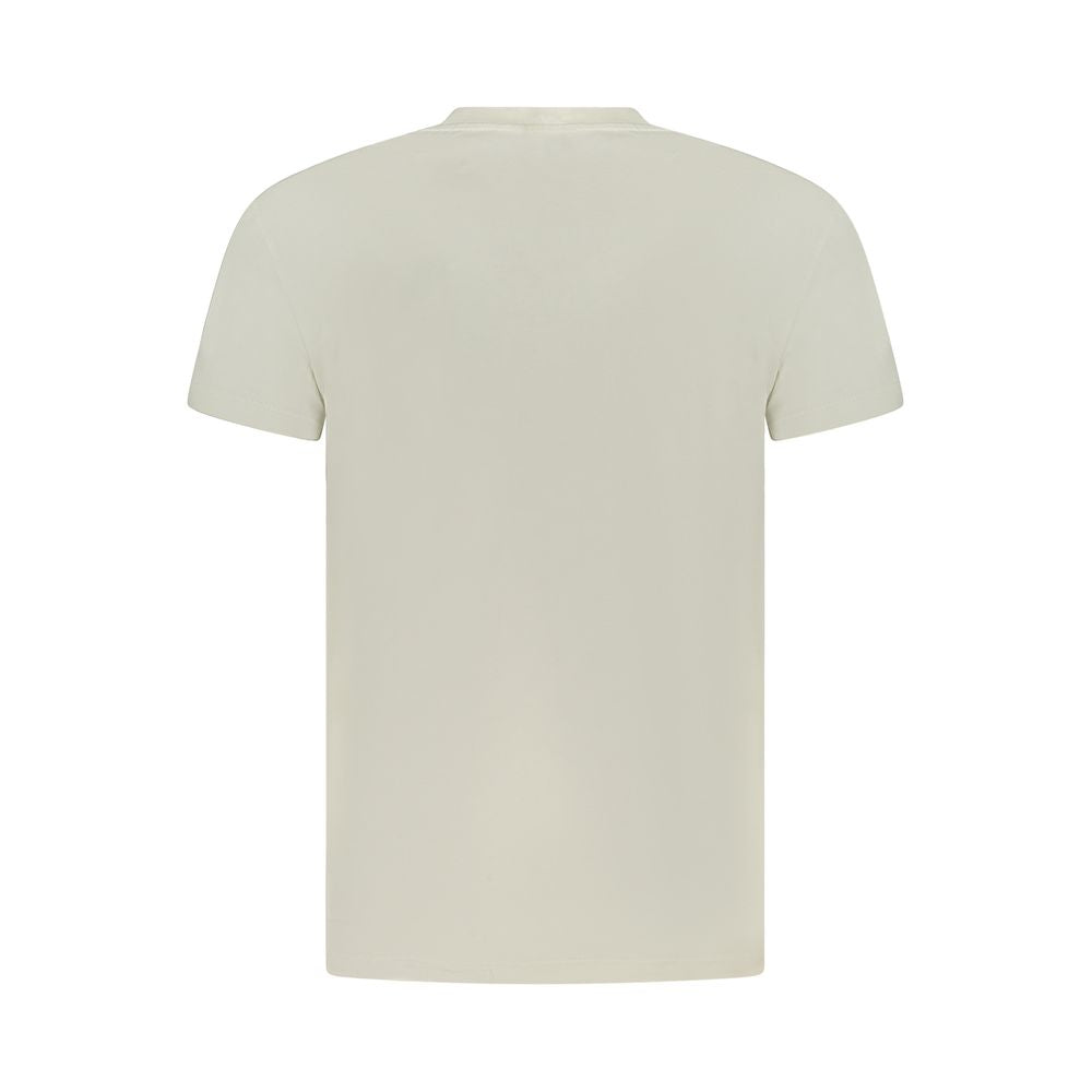 Timberland Beige Cotton Men T-Shirt