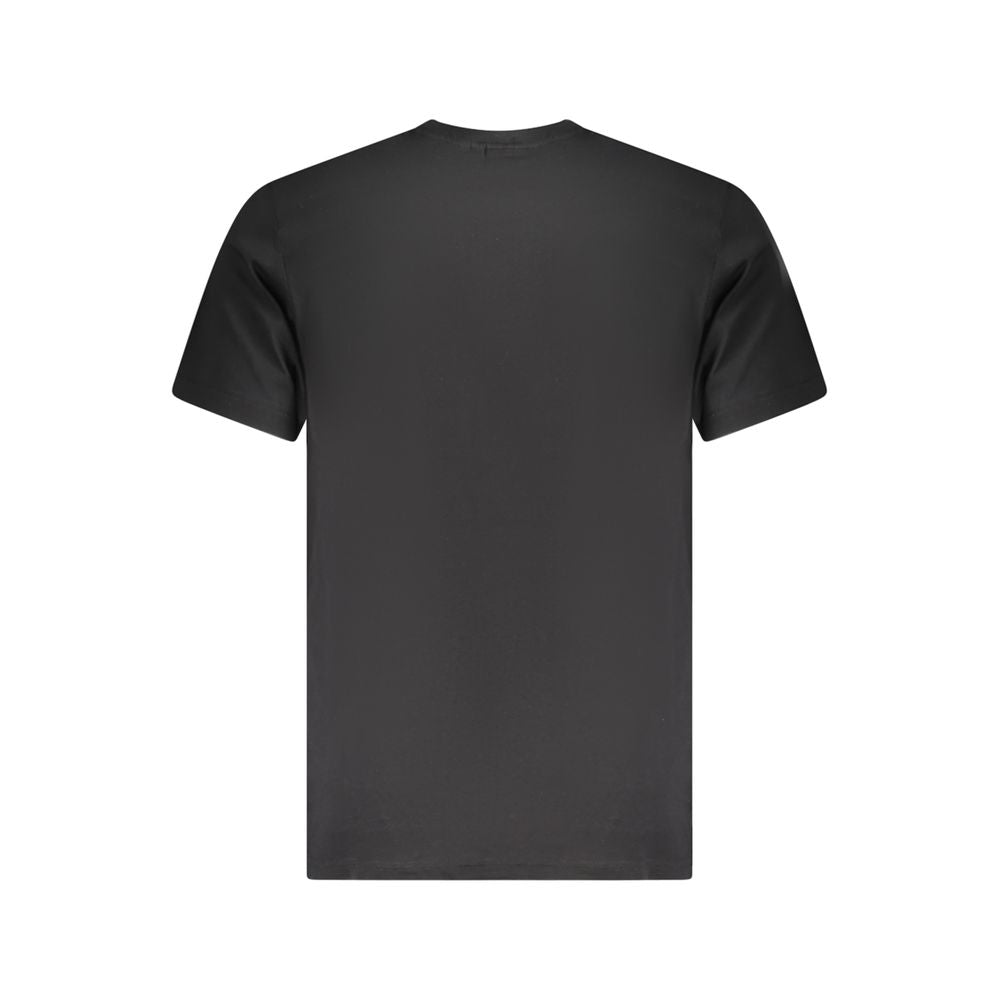 Fila Black Cotton Men T-Shirt