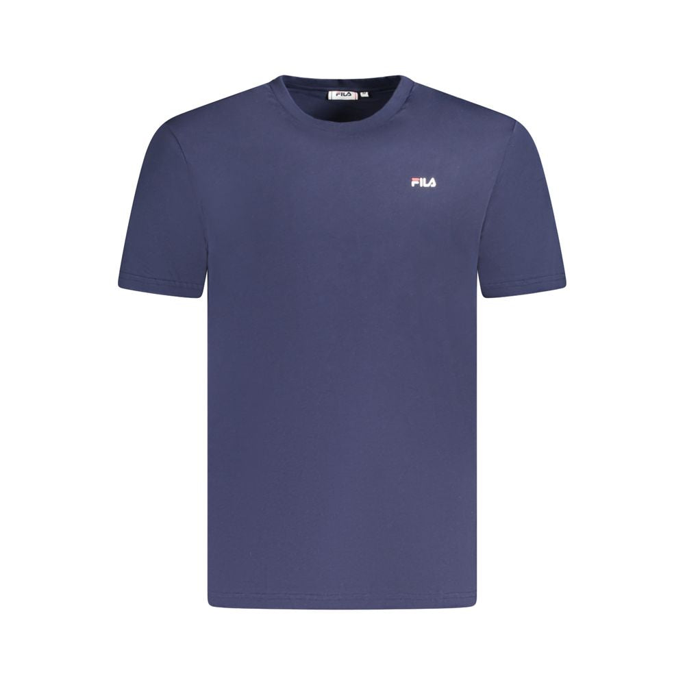 Fila Blue Cotton Men T-Shirt