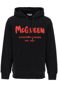 Alexander Mcqueen graffiti hoodie