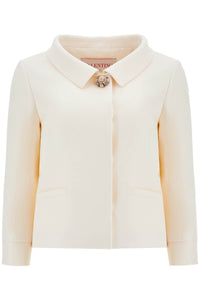 Valentino Garavani crepe couture jacket for