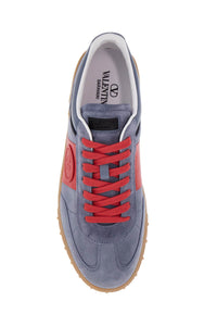 Valentino Garavani suede leather upvillage sneakers