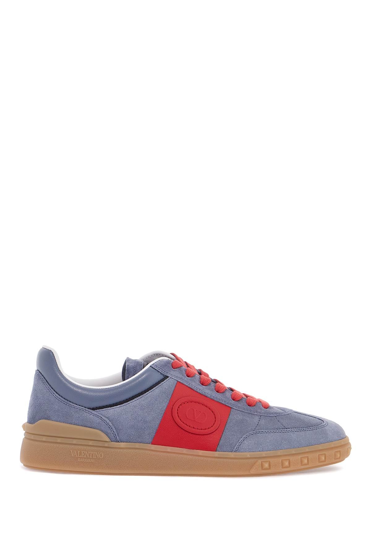 Valentino Garavani suede leather upvillage sneakers