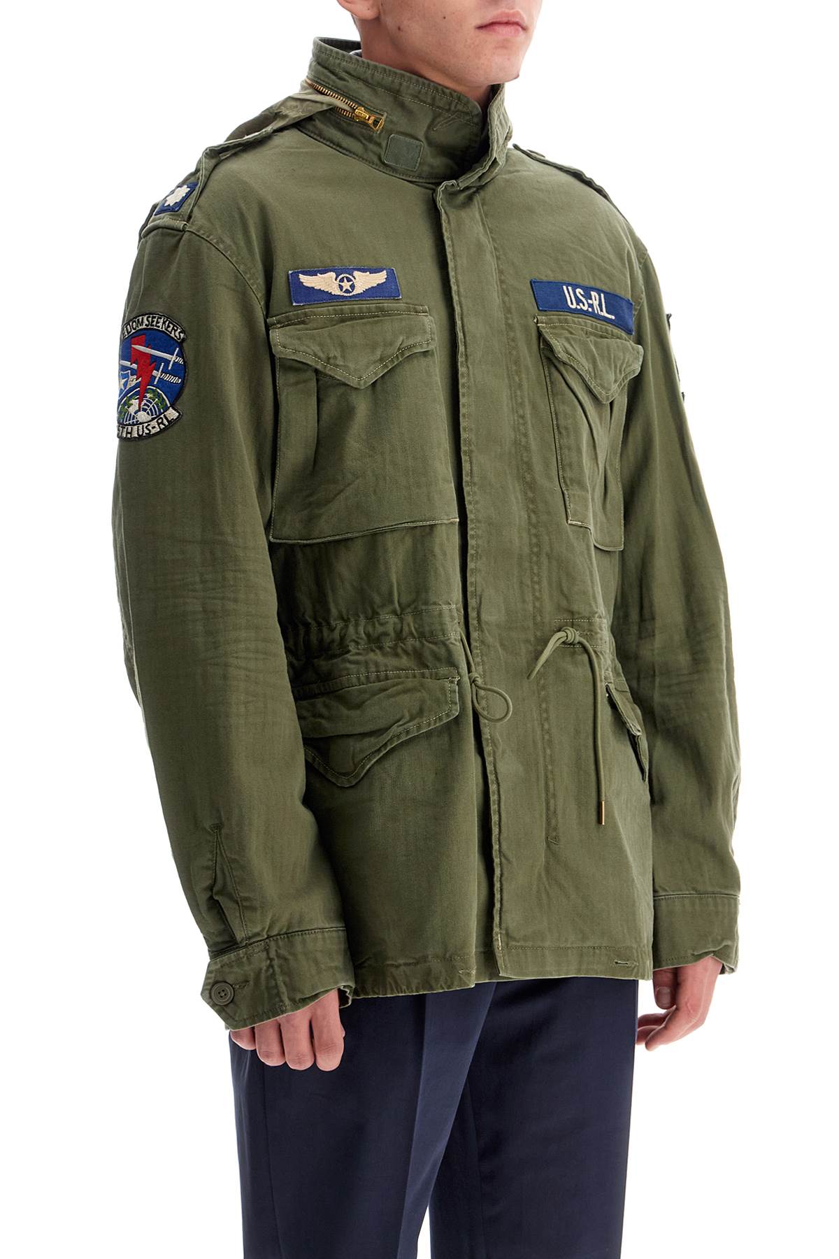 Polo Ralph Lauren herringbone military jacket