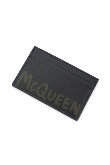 Alexander Mcqueen graffiti cardholder