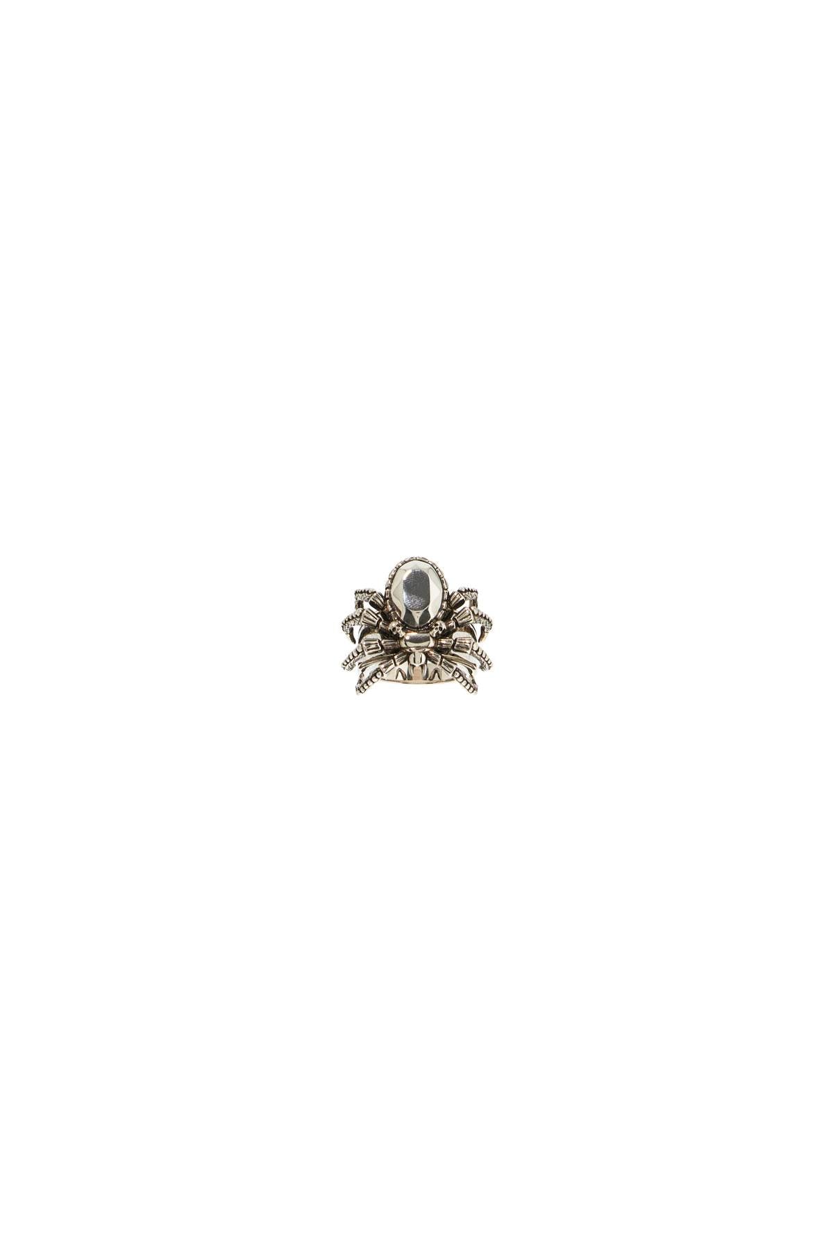 Alexander Mcqueen antique silver spider ring in