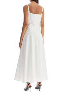 Alexander Mcqueen midi dress with sweetheart neckline