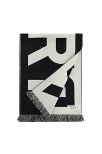 Burberry wool logoed scarf