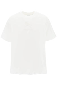 Burberry tempah t-shirt with embroidered ekd