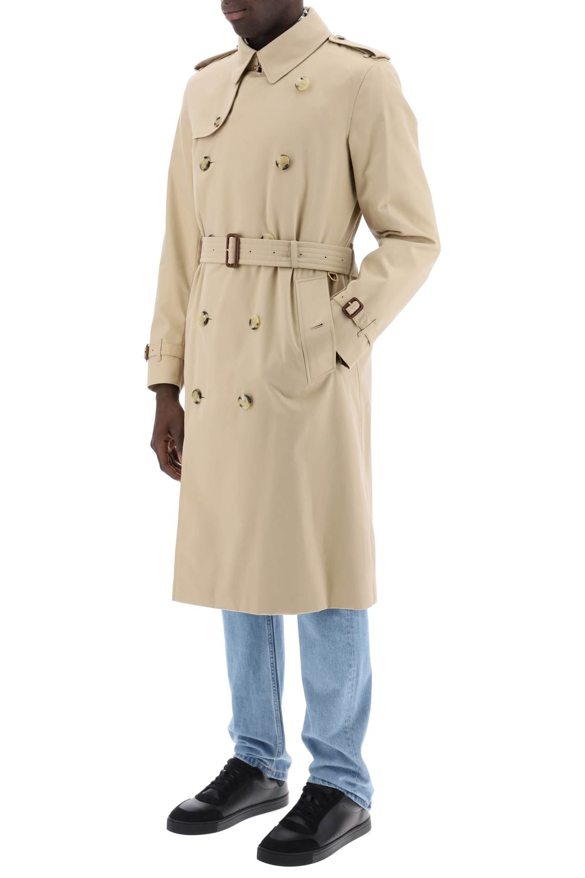 Burberry long heritage kensington trench coat