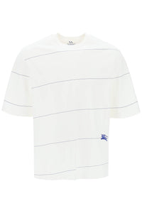 Burberry striped t-shirt with ekd embroidery