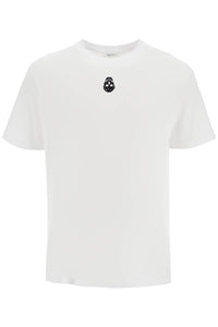 Alexander Mcqueen skull embroidered t-shirt