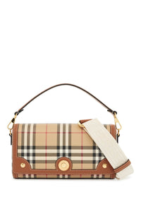 Burberry 'shoulder bag with check pattern notes