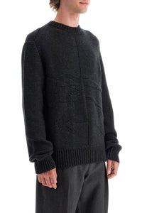 Burberry cashmere sweater with ekd design