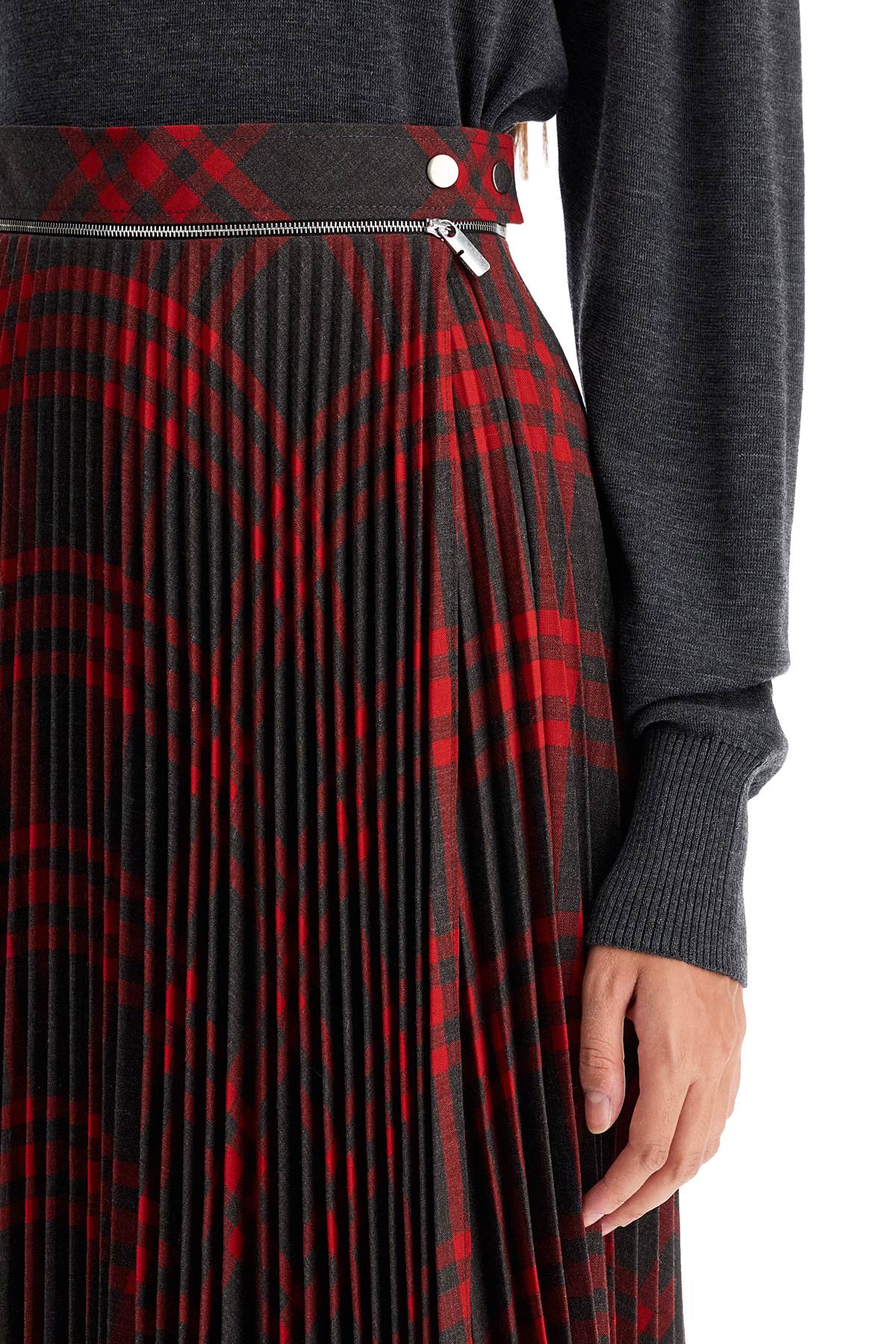 Burberry 'folded pleat check