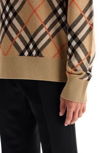 Burberry ered wool and mohair pullover sweater