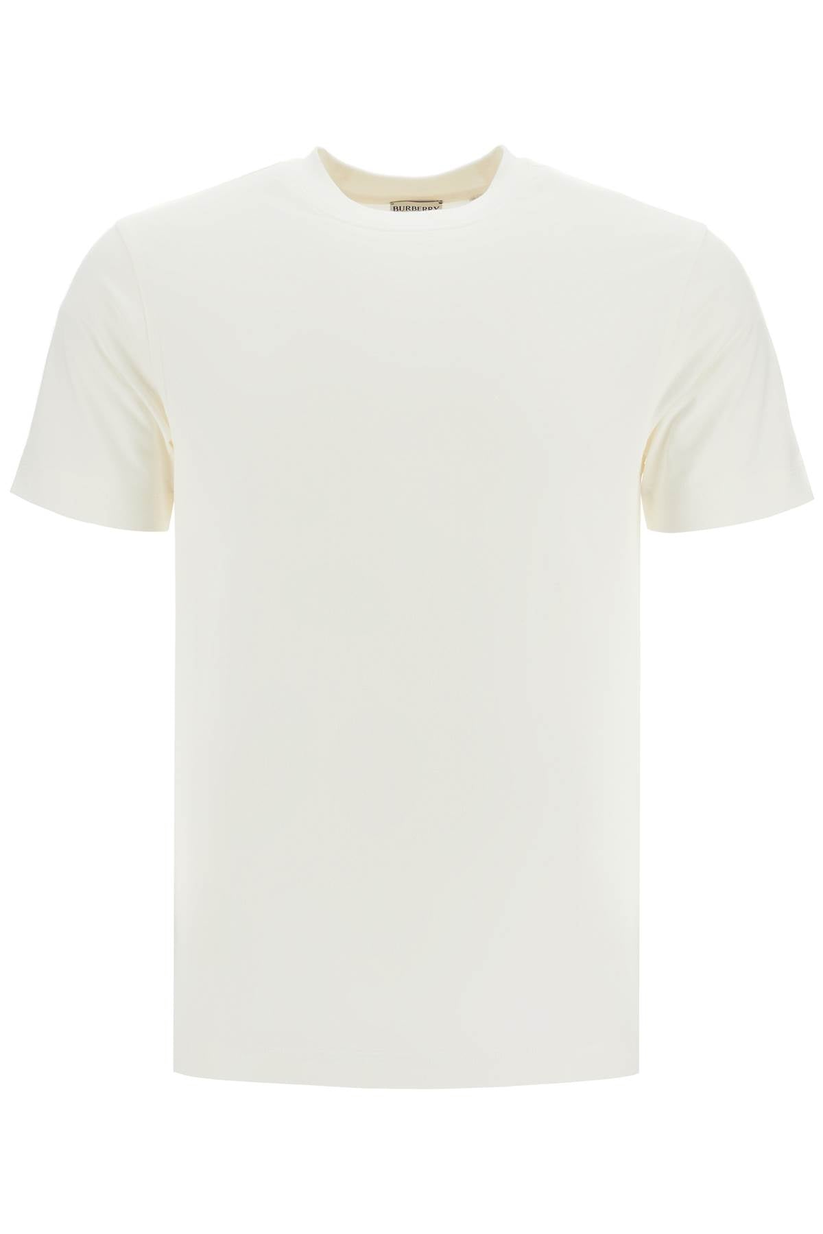 Burberry flocked pattern t-shirt