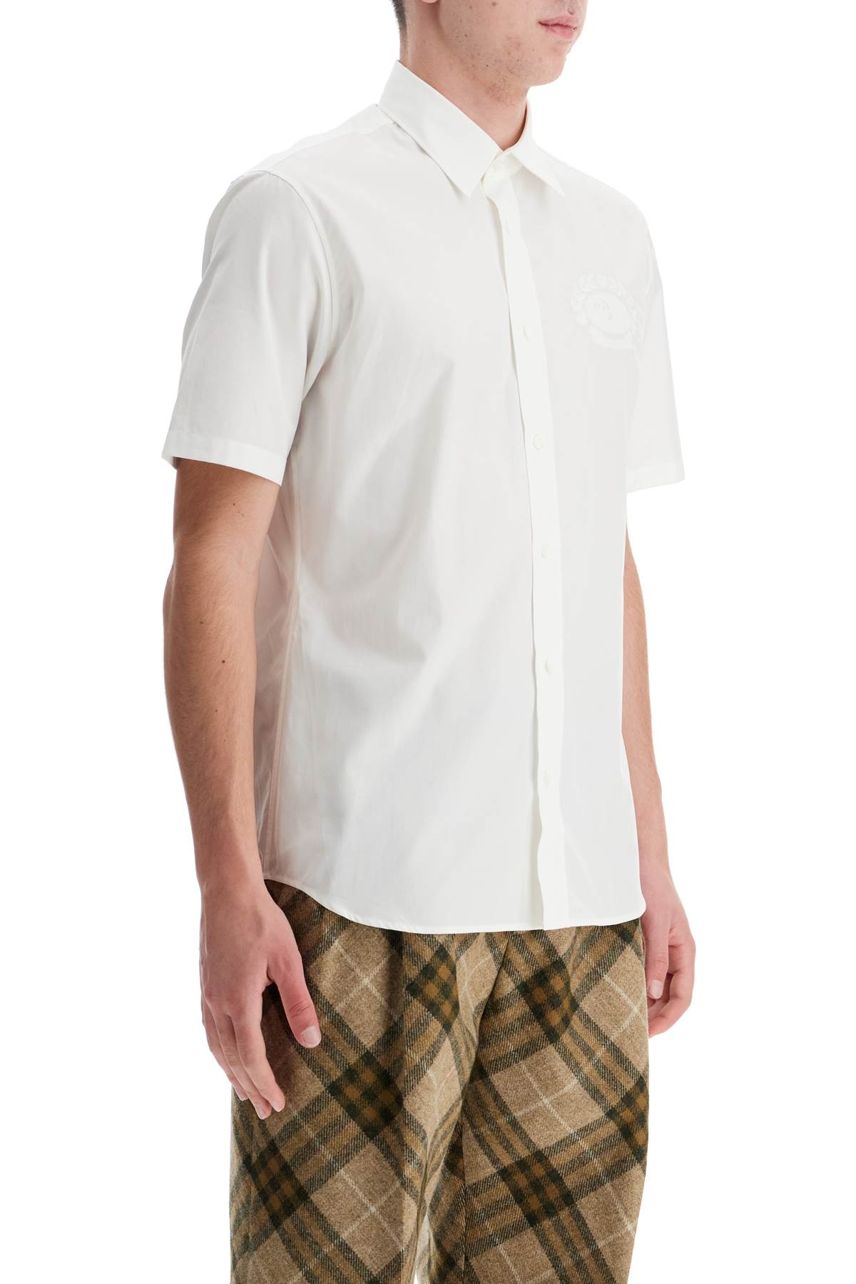 Burberry short-sleeved shirt with ekd